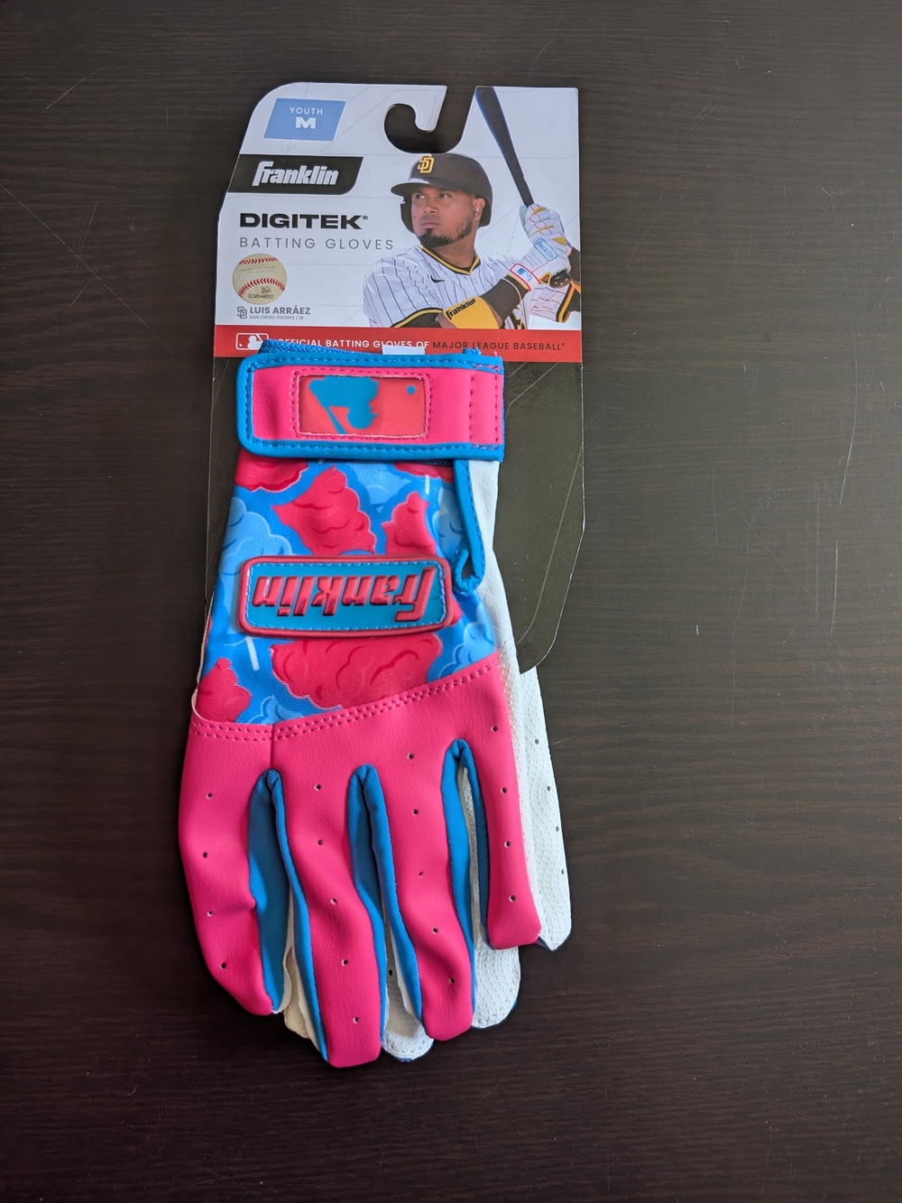 ⚾ Franklin Sports Digitek Batting Gloves Luis Arraez edition- Youth M